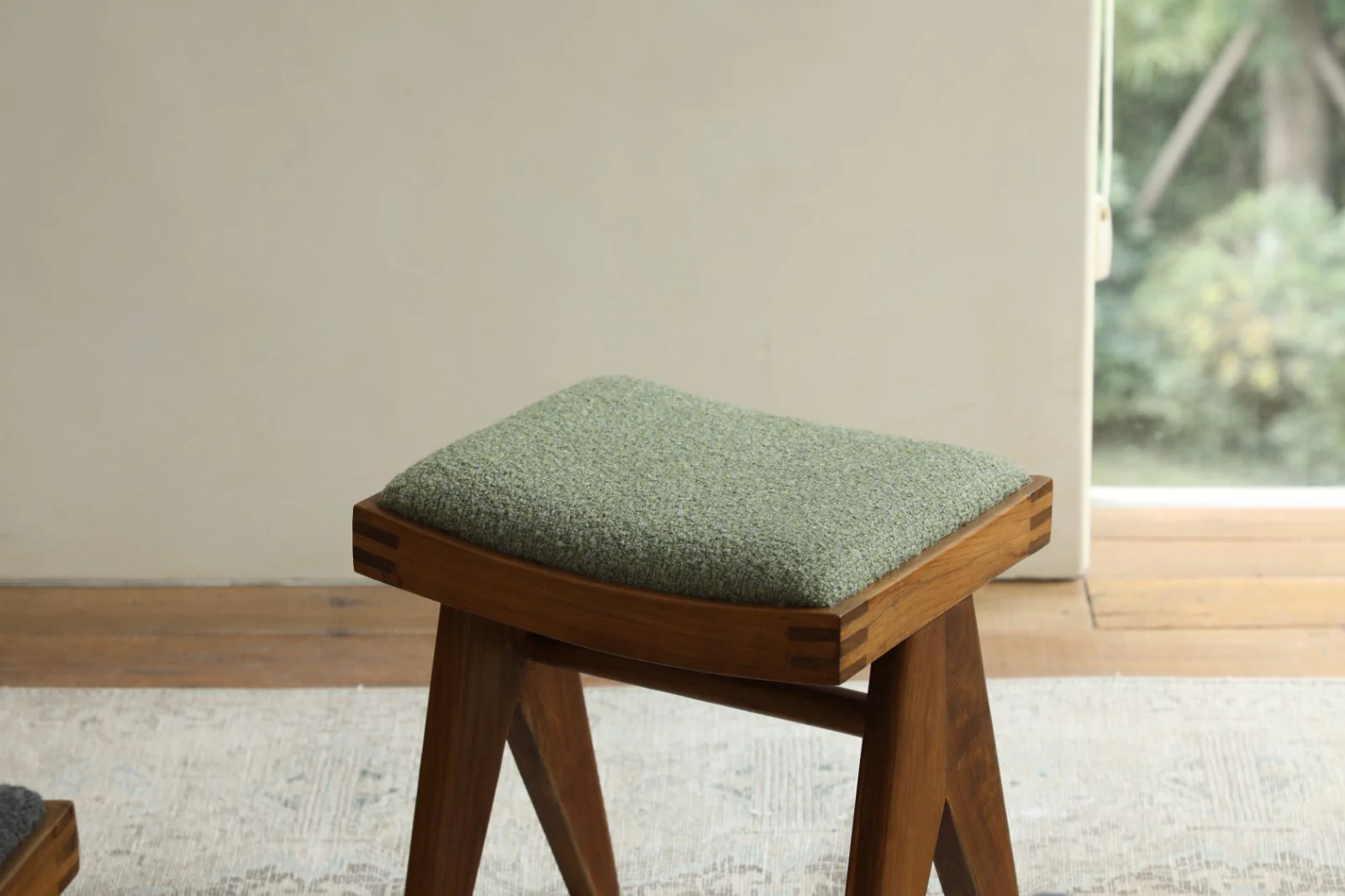 Chandigarh Easy Stool - Image 5