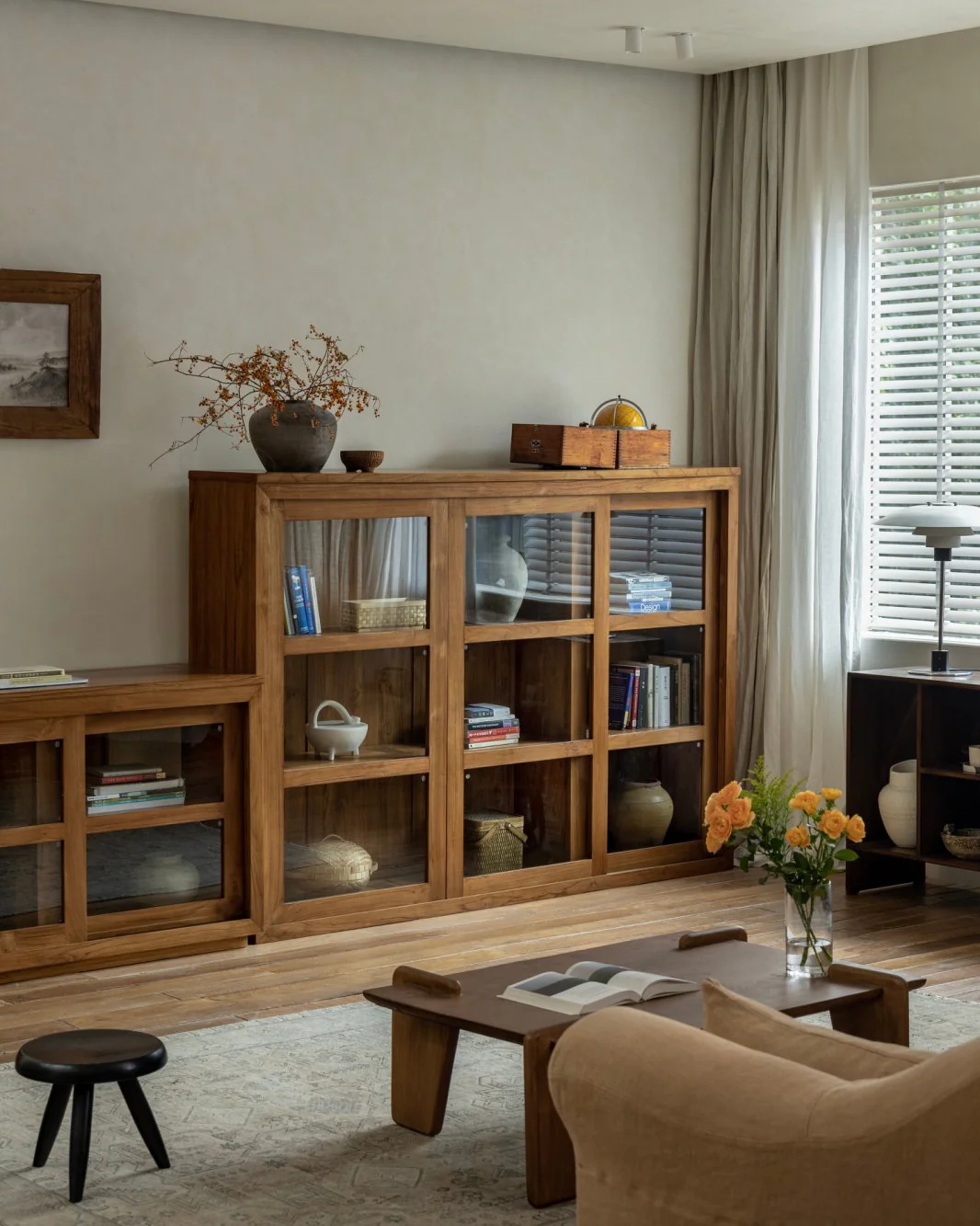 Glass Front Bookcase - Image 16