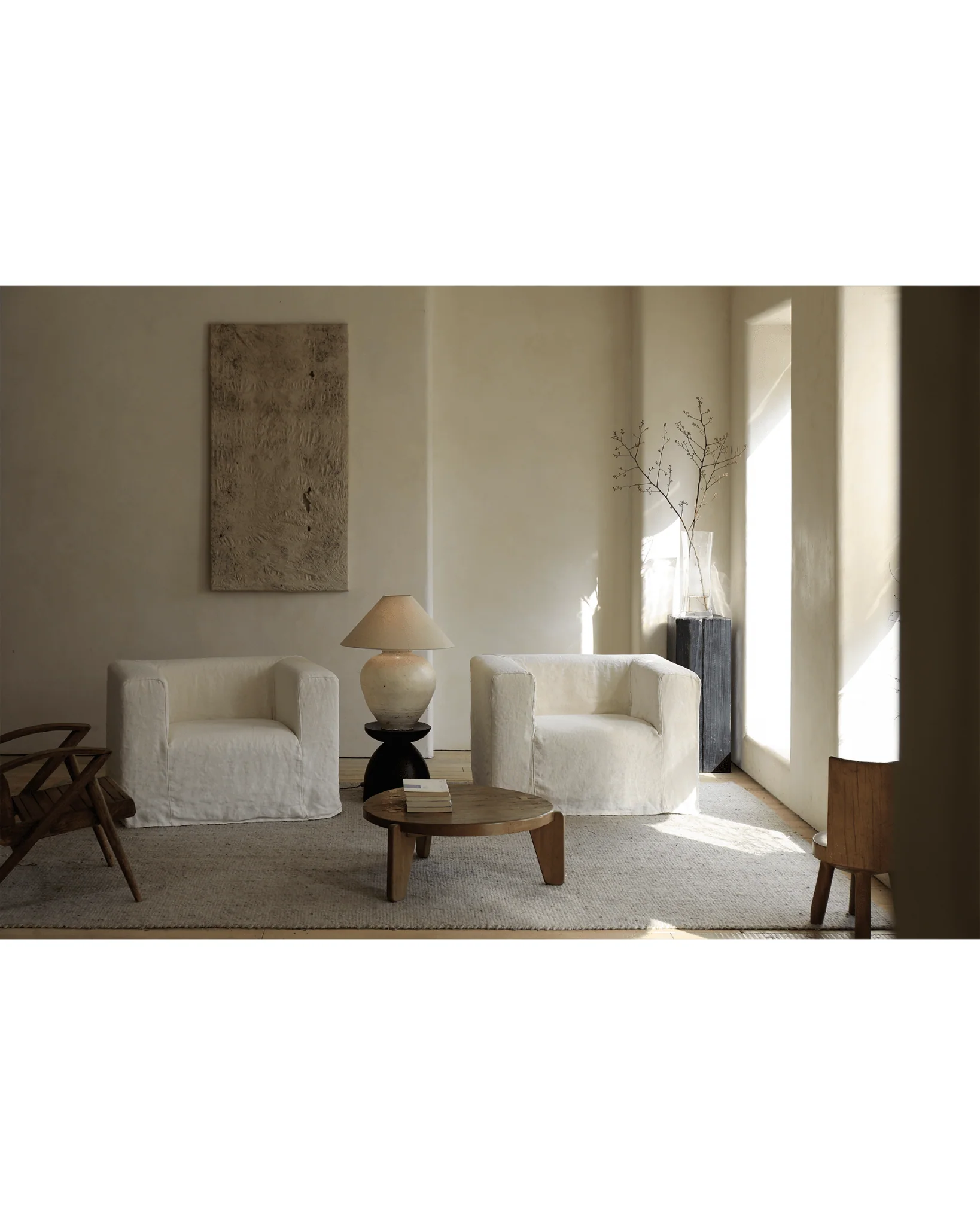 Lea Slipcover Armchair - Image 3