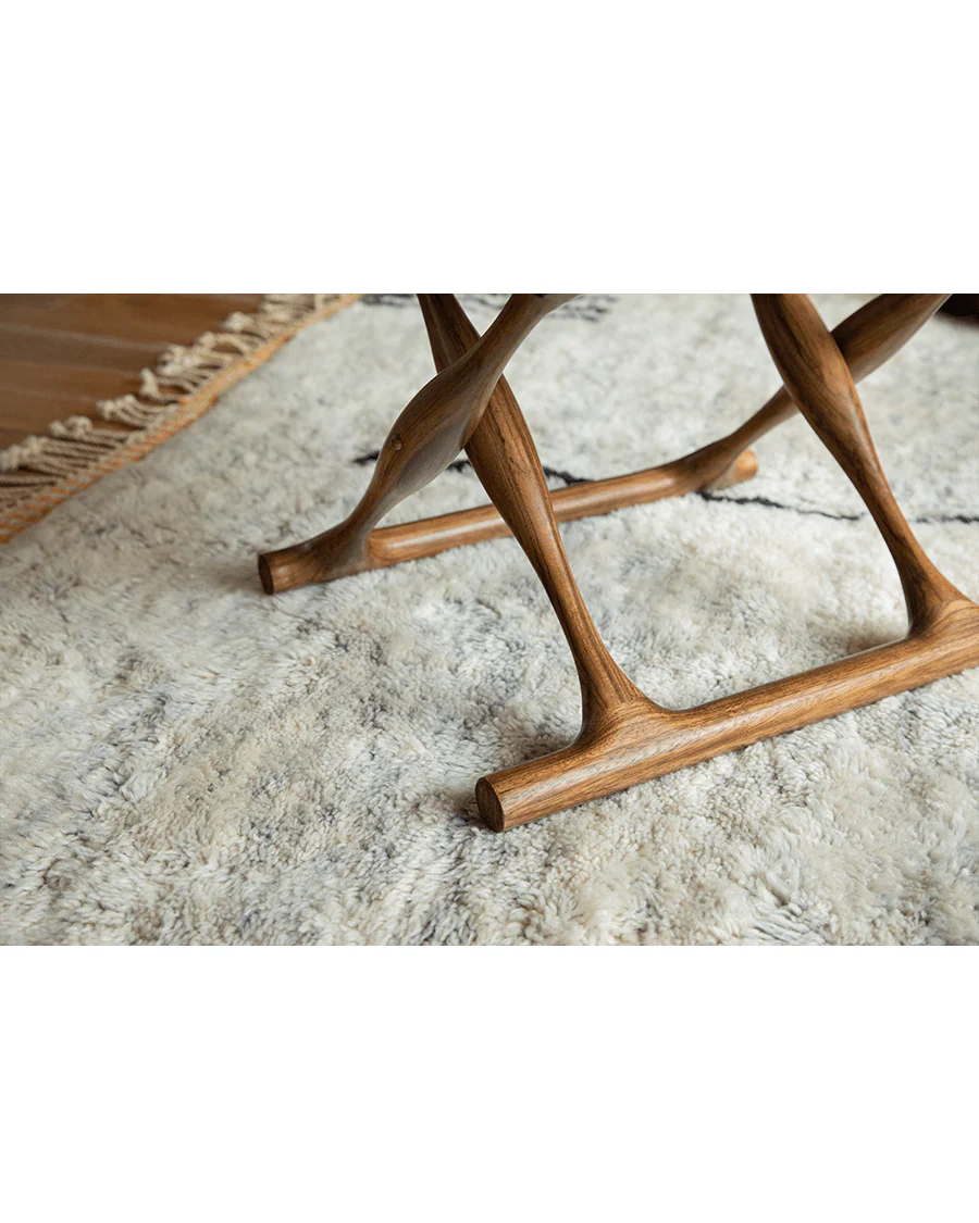 Maverick Leather Stool - Image 6